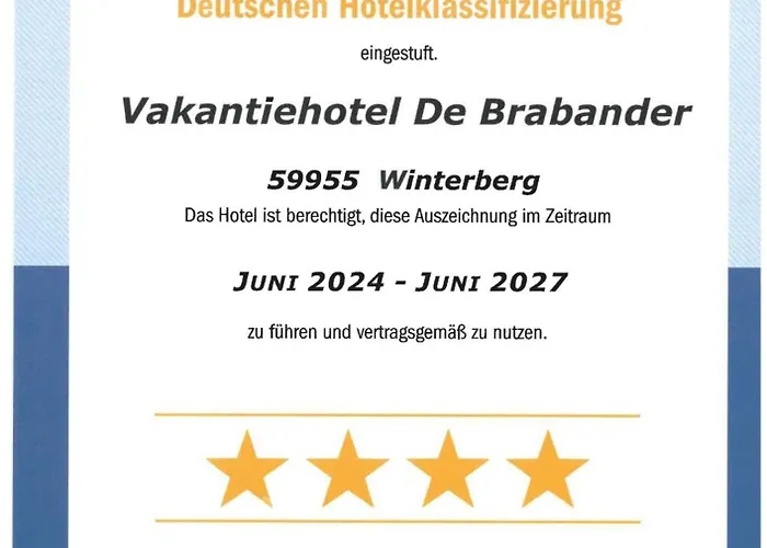 Vakantiehotel Der Brabander 아파트 빈터베르크
